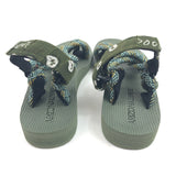 Khaki Green TREKKY Rope Sandals / ARIZONA LOVE - Size 39