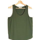 Khaki LUNCH Sleeveless Top / MAJE - Size 2