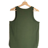 Khaki LUNCH Sleeveless Top / MAJE - Size 2