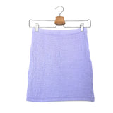 Lavender Smock Mini Skirt / ALBERTINE - Size S