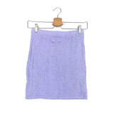 Lavender Smock Mini Skirt / ALBERTINE - Size S