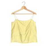 Lemon Yellow Silk Camisole / ANAAK - Size 0