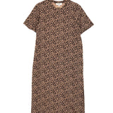 Leopard ClAODIA Organic Cotton Side Slit Midi Dress / BALZAC PARIS - Size S