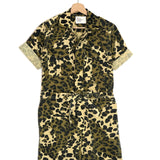 Leopard ORANE Organic Cotton Playsuit / LEON & HARPER - Size S