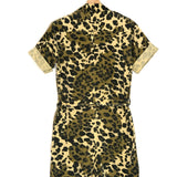 Leopard ORANE Organic Cotton Playsuit / LEON & HARPER - Size S