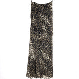 Leopard-print ELLA Silk Maxi Skirt / NILI LOTAN - Size US 4