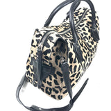 Leopard Print Pony skin-effect Leather Handbag / TOD'S