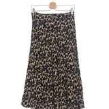 Leopard Print TEDDY Midi Skirt / BA&SH - Size 0