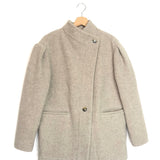 Light Beige JABADI Wool-blend Jacket / ISABEL MARANT - Size 34