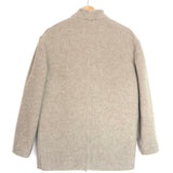 Light Beige JABADI Wool-blend Jacket / ISABEL MARANT - Size 34