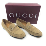 Light Beige JORDAAN Suede Loafers / GUCCI - Size 39