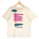 Light Beige ZEWEL Graphic Tee / ISABEL MARANT ETOILE - Size M