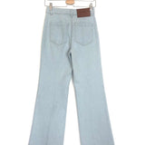 Light Blue ALINA High Waist Wide-leg Denim Jeans / VICTORIA BECKHAM - Size 26
