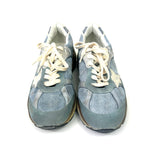 Light Blue DAD-STAR Mesh and Suede Running Sneakers / GOLDEN GOOSE - Size 38