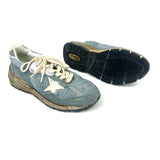 Light Blue DAD-STAR Mesh and Suede Running Sneakers / GOLDEN GOOSE - Size 38