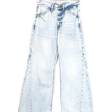 Light Blue Denim BAGGY PALAZZO Wide Leg Jeans / FRAME - Size 24