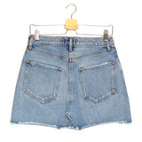Light Blue Denim Mini Skirt / AGOLDE - Size 27