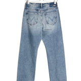 Light Blue Denim THE DODGER FLOOD Slouchy-fit Jeans / MOTHER SUPERIOR - Size 24