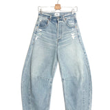 Light Blue Horseshoe Barrel Wide Leg Denim Jeans / CITIZENS OF HUMANITY - Size 25