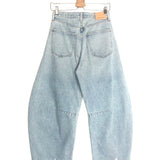 Light Blue Horseshoe Barrel Wide Leg Denim Jeans / CITIZENS OF HUMANITY - Size 25