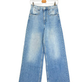 Light Blue LEMONY High-rise Wide-leg Jeans / ISABEL MARANT - Size 36