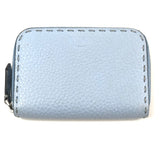 Light Blue SELLERIA Zip-around Mini Wallet / FENDI - One Size