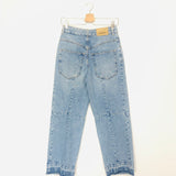 Light Blue Straight-leg NORELA Denim Pants / ISABEL MARANT - Size 34