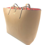 Light Brown Reversible Leather Tote Bag / RALPH LAUREN