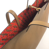 Light Brown Reversible Leather Tote Bag / RALPH LAUREN