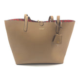 Light Brown Reversible Leather Tote Bag / RALPH LAUREN