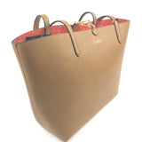 Light Brown Reversible Leather Tote Bag / RALPH LAUREN