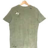 Light Green F.U. Ripped  Boy Cotton Short Sleeves T-Shirt / R13 - Size XS