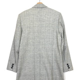Light Grey EAGAN Wool Blend Single Breasted Jacket / ISABEL MARANT ETOILE - Size 36