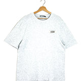 Light Grey GROS GRAIN Cotton Jersey Patch-Logo T-Shirt / JACQUEMUS - Size XL