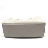 Light Grey/White Smooth Calfskin Soft 16 Cabas / CELINE