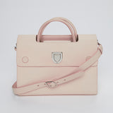 Light Pink Leather DIOREVER Bag / CHRISTIAN DIOR