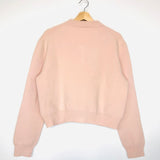 Light Pink Merino Wool-blend Zipped OLYMPIA Jacket / ACNE - Size S