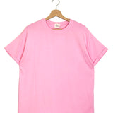 Plain Washed Cotton T-shirt - One Size