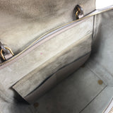Light Taupe MINI BELT Grained Leather Satchel Bag / CELINE