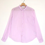 Lilac Cotton Silk Voile Long Sleeves Shirt / FORTE_FORTE - Size 1