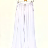 Satinated Flowy Pants - One Size