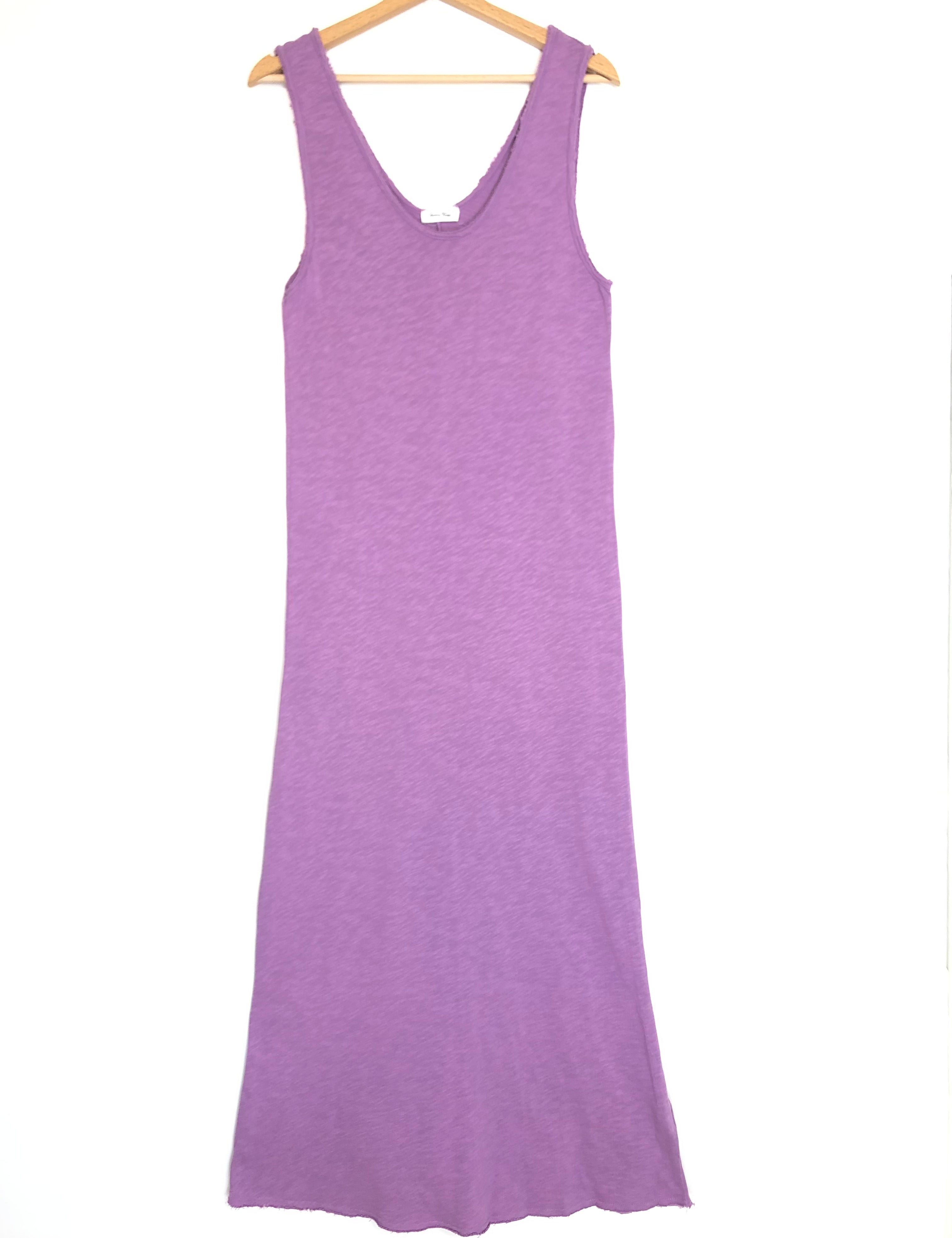 Lilac SONOMA Cotton Sleeveless Maxi Dress / AMERICAN VINTAGE