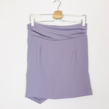 Lilac Wrap-effect Crepe Mini Skirt - model LANNIE / IRO - Size 40