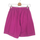 Magenta Cotton Shorts - One Size