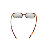 Mahogany Tortoiseshell REGARD Acetate Rectangular Sunglasses / MIU MIU