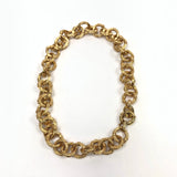 Maille ARIANNE Necklace Crafted in Circular Mesh from Golden Thread / GAS BIJOUX