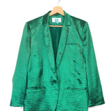 Metallic Electric Green CARINA Satinated Jacket / BA&SH - Size 3