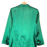 Metallic Electric Green CARINA Satinated Jacket / BA&SH - Size 3