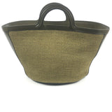 Military Green Tropicallia Large Tote Bag / MARNI