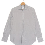 Mocha WEEKEND Striped Seersucker Cotton Shirt / WNU - Size 36
